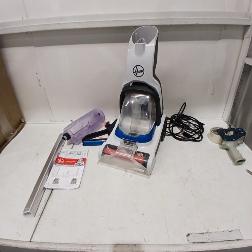 HOOVER CORDED POWERDASH PET COMPACT LIGHTWEIGHT CARPET CLEANER - WHITE/BLUE (MODEL: FH50705VCD) image 3