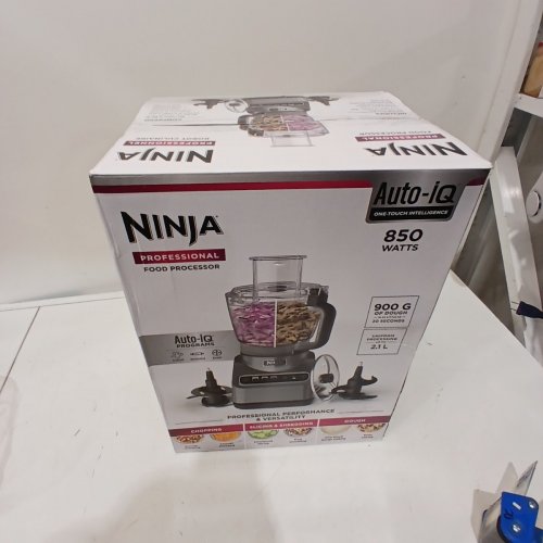 NINJA PROFESSIONAL PLUS FOOD PROCESSOR WITH AUTO-IQ PRESET PROGRAMS - 850-WATTS - BLACK (MODEL: BN600C) image 6