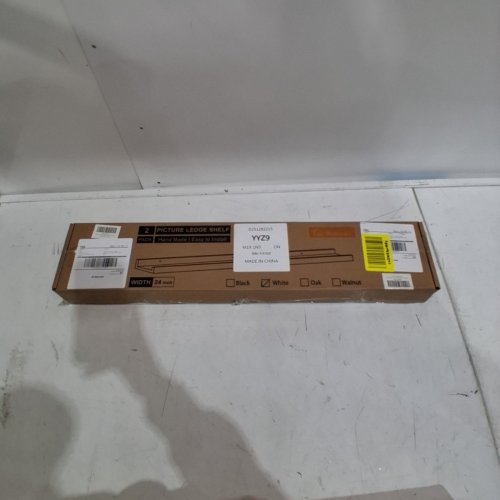 FUN MEMORIES PICTURE LEDGE SHELF - 24" - WHITE image 3