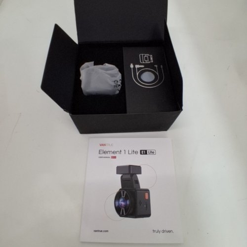 VANTRUE ELEMENT 1 LITE MINI DASH CAM WITH GPS, SPEDOMETER, WI-FI MOBILE APP, PARKING MODE, AND VOICE CONTROL - 1080P FHD - BLACK (MODEL: E1 LITE) image 3