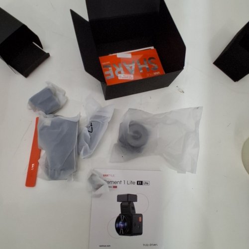 VANTRUE ELEMENT 1 LITE MINI DASH CAM WITH GPS, SPEDOMETER, WI-FI MOBILE APP, PARKING MODE, AND VOICE CONTROL - 1080P FHD - BLACK (MODEL: E1 LITE) image 4