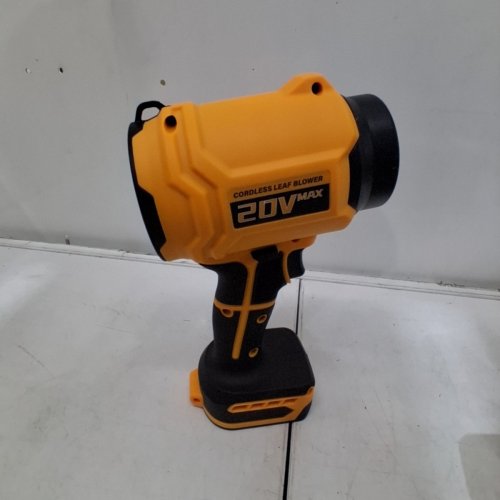 DOOYUTOOL CORDLESS HANDHELD ELECTRIC LEAF BLOWER WITH LIGHT, battery and charger - 180MPH/720CFM - 20V - YELLOW/BLACK (MODEL: LB-30) image 4