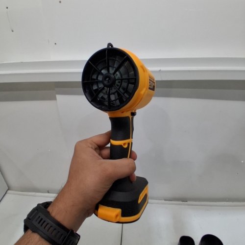 DOOYUTOOL CORDLESS HANDHELD ELECTRIC LEAF BLOWER WITH LIGHT, battery and charger - 180MPH/720CFM - 20V - YELLOW/BLACK (MODEL: LB-30) image 5