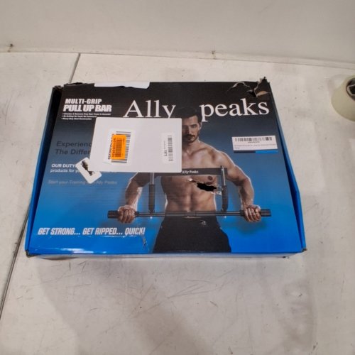ALLY PEAKS PULL UP BAR FOR DOORWAY - MAX 440LBS - BLACK image 2