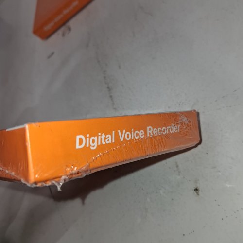 MINI DIGITAL VOICE RECORDER WITH SMALL DICTAPHONE AUDIO PLAYER LECTURE WITH MP3 USB PORT- BLACK image 3