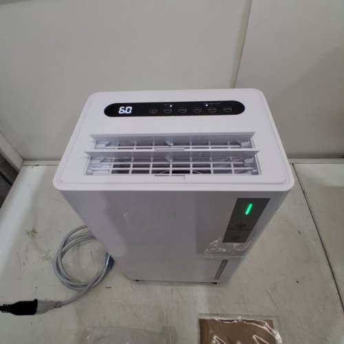 TRAZICO DEHUMIDIFIER WITH DRAIN HOSE - 2.5GAL - 1500SQ.FT - WHITE (MODEL:TZ02) image 2