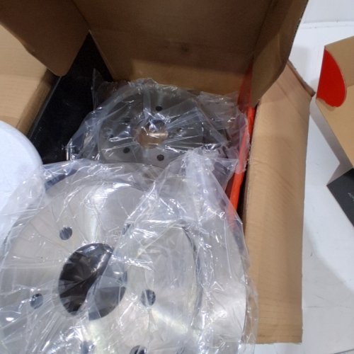 A-PREMIUM REAR VENTED BRAKE ROTOR AND CREAMIC PADS - FOR SELECT INFINITY AND NISSAN MODELS - (MODEL: BPD90500+BRR31348) image 3