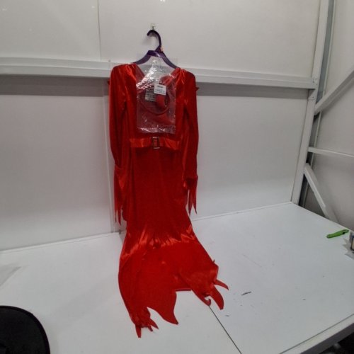 2PC DISGUISE DARLING DEVIL COSTUME WITH HORNS - L (8-10) - RED (ITEM: 70196 L) image 3