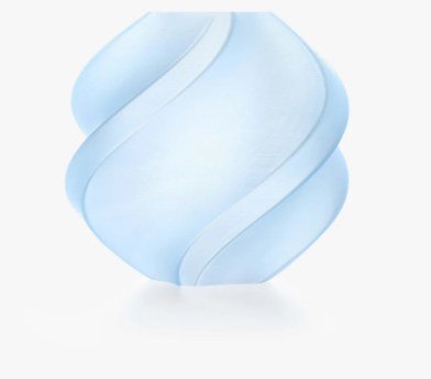BAMBU LAB PLA TRANSLUCENT 3D PRINTER FILAMENT WITH SPOOL - 1 KG, 1.75 MM - ICE BLUE (MODEDL: 13610) image 2