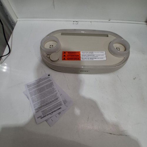INTEX PURESPA INFLATABLE HOT TUB TRAY - 17.75" X 10.25" - TAUPE image 2