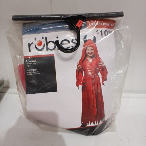 2PC KID'S RUBIES DEVIL COSTUME - SMALL (4-6) - RED (STYLE: DEVIL) image 2