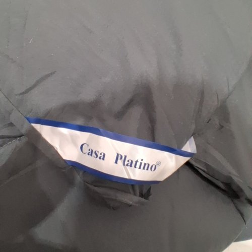 CASA PLATINO GOOSE DOWN MICROFIBER COMFORTER/DUVET INSERT - KING - DARK GREY (MODEL: 5DWNSLD-KG-GRY) image 4