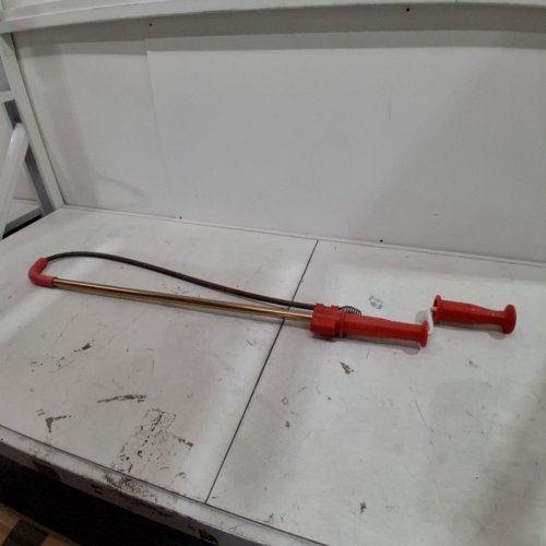 RIDGID 6FT TOILET AUGER WITH DROP HEAD image 2