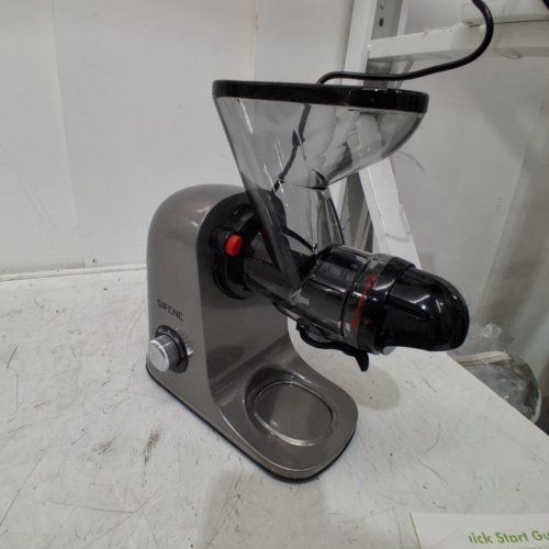 SIFENE SLOW MASTICATING JUICER - EXTRACTOR WITH DUAL MOUTH, QUIET MOTOR & ANTI-CLOG SYSTEM - 120V - 100W - GREY - (MODEL: JS3304) image 3