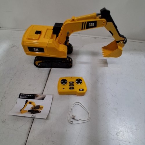 CAT MASSIVE MOVER RC STEEL EXCAVATOR - 16" X 6" X 9.5" - YELLOW/BLACK (MODEL: 83446) image 4
