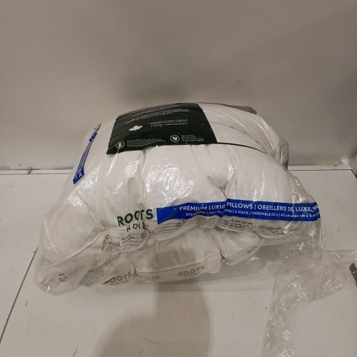 2PK ROOTS HOME HYPOALERGENIC PILLOW WITH 300 THREAD COUNT - QUEEN - WHITE (MODEL: 8007503) image 4