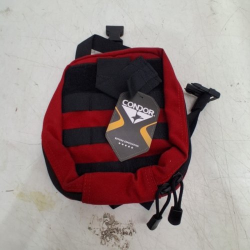 CONDOR RIP-AWAY EMT POUCH - RED/BLACK (MODEL: MA41-010) image 4