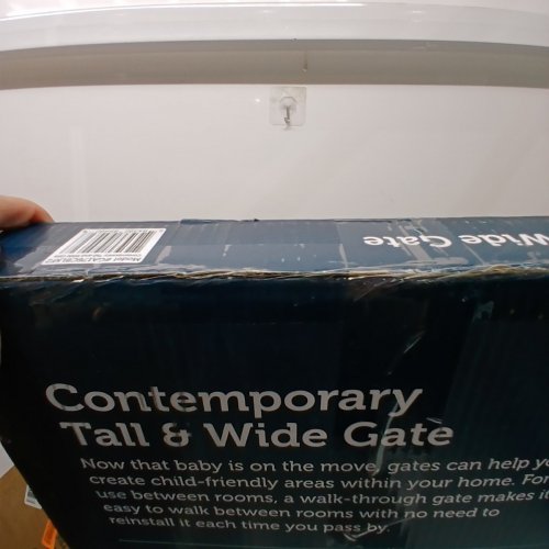 SAFETY 1ST CONTEMPORARY TALL & WIDE GATE WITH SECURETECH - 29"-47" X 36" - BLACK - (MODEL: GA176CBLKF2) image 4