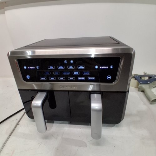 CUISINART DUAL ZONE PRO BASKET AIR FRYER - 11-QT - BLACK - (MODEL:ADZ-112C) image 2