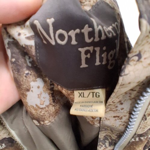 MEN'S NORTHERN FLIGHT WATERPROOF BREATHABLE HUNTING BIB -LARGE - TRUETIMBER PRAIRIE image 4