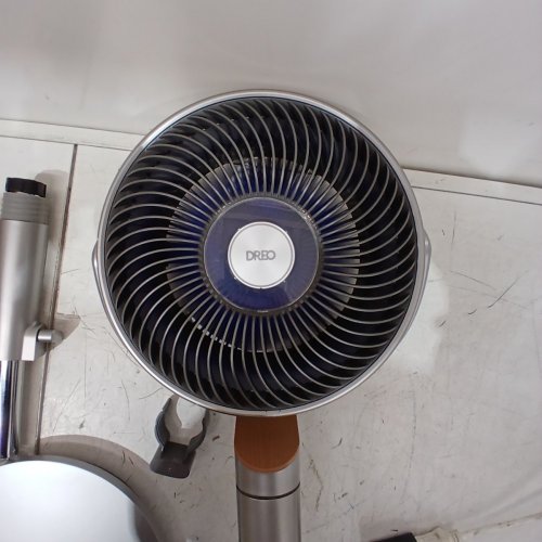 DREO POLYFAN 508S PEDESTAL AIR CIRCULATOR FAN WITH REMOTE AND AMBIENT LIGHTING - 35.04" TALL - 20DB - SILVER (MODEL: DR-HPF008S) image 4