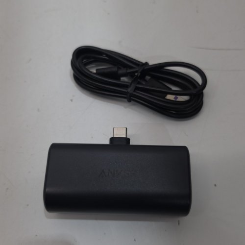 ANKER NANO PORTABLE CHARGER POWER BANK WITH BUILT-IN USB-C CONNECTOR - 5,000MAH - 22.5W - BLACK (MODEL: A1653H11-1) image 3