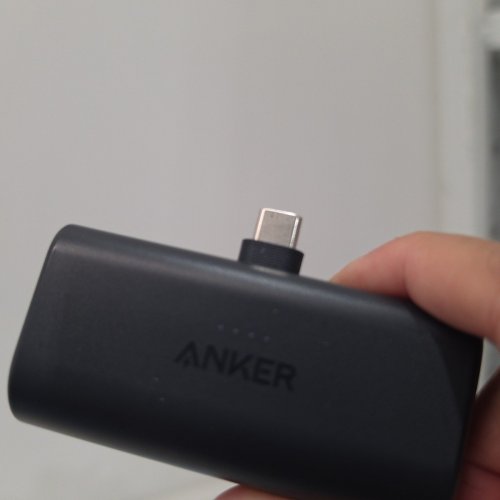 ANKER NANO PORTABLE CHARGER POWER BANK WITH BUILT-IN USB-C CONNECTOR - 5,000MAH - 22.5W - BLACK (MODEL: A1653H11-1) image 4