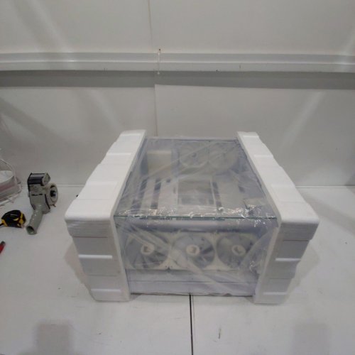 HYXN H2 ATX PC CASE WITH PRE-INSTALLED 8 PWM ARGB FANS - WHITE/RGB (MODEL: C-H2-ARGB-WHITE) image 8