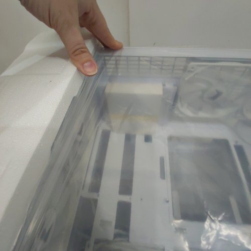 HYXN H2 ATX PC CASE WITH PRE-INSTALLED 8 PWM ARGB FANS - WHITE/RGB (MODEL: C-H2-ARGB-WHITE) image 9