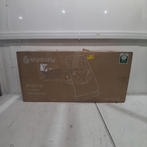 ERGOBABY EVOLVE 3-IN-1 ADJUSTABLE BOUNCER FOR NEWBORNS TO TODDLERS UP TO 20LBS - LIGHT GREY image 3