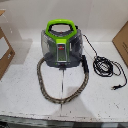 BISSELL LITTLE GREEN PORTABLE DEEP CLEANING VACUUM - 37OZ TANK MAX - GREEN/GREY (MODEL : 2513B) image 3
