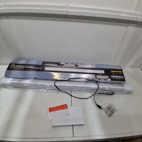 KODA MODERN DIRECTIONAL SHOP LIGHT WITH MOTION SENSOR - 6000LM - 45" - WHITE (MODEL:LM030630) image 3