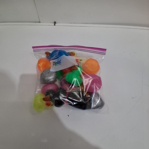 20PK MINIATURE NEON GLITTER RUBBER DUCKS - 2" - ASSORTED COLORS image 3