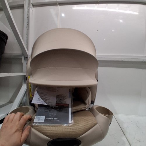 CYBEX CALLISTO G 360 ROTATING ALL-IN-ONE CONVERTIBLE CAR SEAT - 120LBS MAX - ALMOND BEIGE (MODEL: 524000604) image 8