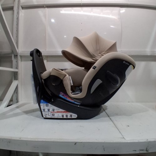 CYBEX CALLISTO G 360 ROTATING ALL-IN-ONE CONVERTIBLE CAR SEAT - 120LBS MAX - ALMOND BEIGE (MODEL: 524000604) image 9