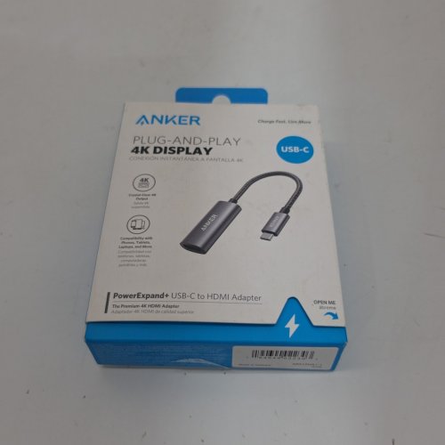 ANKER POWEREXPAND+ PLUG-AND-PLAY 4K DISPLAY USB-C TO HDMI ADAPTER - BLACK (MODEL: A8312) image 3