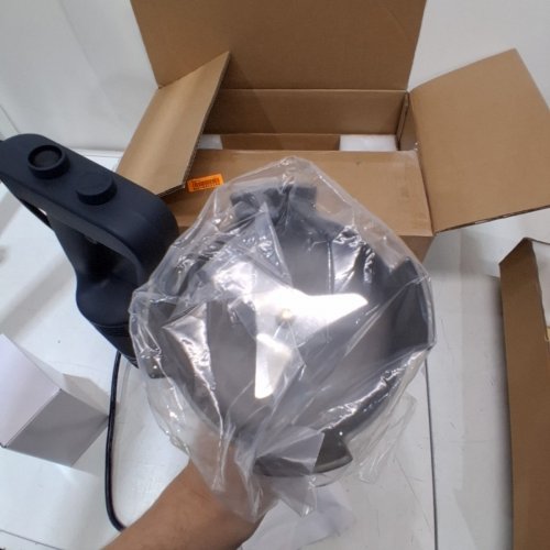 HEAVY DUTY COMMERCIAL HAND BLENDER FOR SAUCES & SOUPS - 120V - 500 WATTS - 12" - GREY (MODEL: HB6089B-UL) image 4