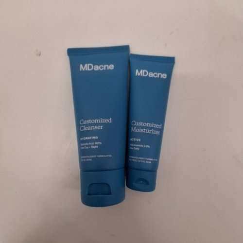 2PC MDACNE CUSTOMIZED CLEANSER AND MOISTURIZER - 2 OZ / 59 ML CLEANSER; 1 OZ / 30 ML MOISTURIZER image 2