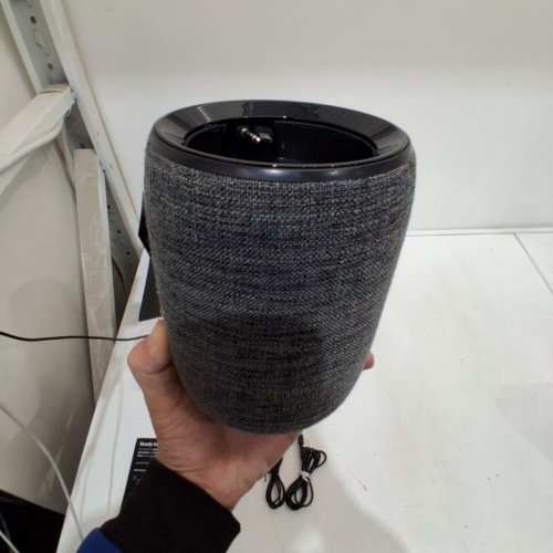 NOMODO PORTABLE ECHO DOT (2ND GEN) SPEAKER DOCK - (ECHO DOT NOT INCLUDED) - 10HRS PLAYTIME - CHARCOAL (MODEL: 16SI-500) image 4