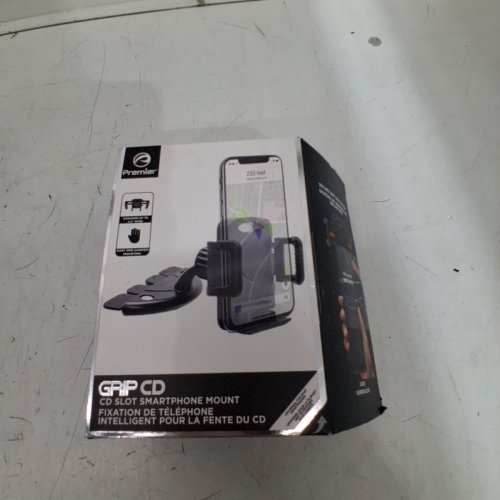 PREMIER AUTOMOTIVE CD GRIP SLOT SMARTPHONE MOUNT - EXPANDS UP TO 4.5" - BLACK - (MODEL: FR-PSLCD) image 3