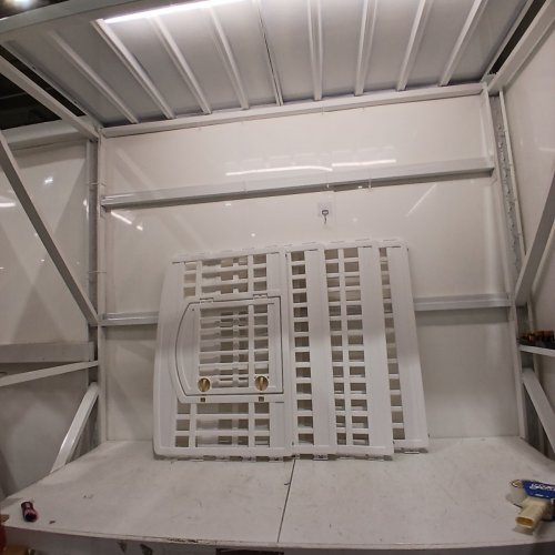 IRIS USA 4-PANEL PET PLAY PEN WITH GATE - 35.25" X 35.25" X 24" - WHITE - (MODEL: CI-604E) image 2