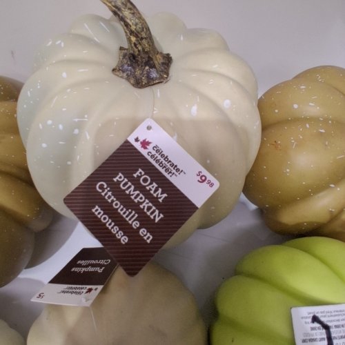 26PC DECORATIVE ASSORTED PUMPKINS AND GOURDS - MULTICOLOUR image 3