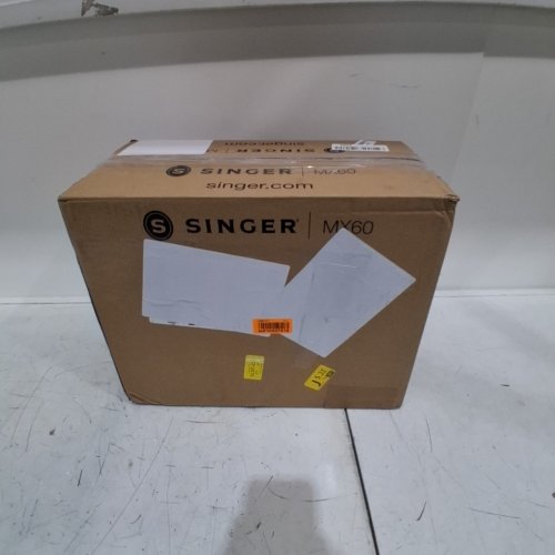 SINGER MECHANICAL SEWING MACHINE - WHITE - (MODEL: MX60) image 6