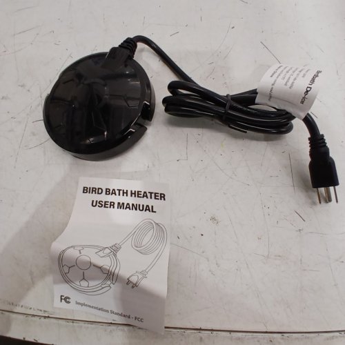 BEYOOGEEM BIRD BATH HEATER - 120V (MODEL: UOE9) image 3