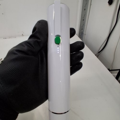 QINLORGO HANDHELD FOOD VACUUM SEALER WITH 10 REUSABLE BAGS - 9" - WHITE image 2