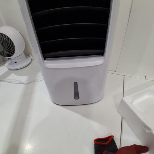 COSTWAY 3-SPEED PORTABLE EVAPORATIVE COOLING FAN WITH REMOTE AND ICE PACKS - 29" - WHITE (MODEL: EP23995) image 7
