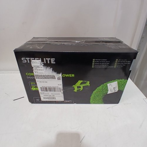 STEELITE CORDLESS LEAF BLOWER WITH 4.0AH BATTERY AND FAST CHARGER - 12V - GREEN\BLACK - (MODEL: DG010-1) image 5