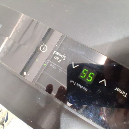 FRIGIDAIRE DEHUMIDIFIER WITH AN EASY-TO-CLEAN WASHABLE FILTER AND CUSTOM HUMIDITY CONTROL - 22 PINTS/DAY - WHITE/BLACK (MODEL: FFAD2233W1) image 2