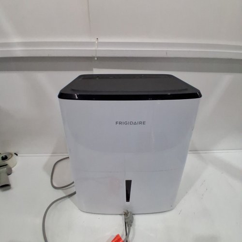 FRIGIDAIRE DEHUMIDIFIER WITH AN EASY-TO-CLEAN WASHABLE FILTER AND CUSTOM HUMIDITY CONTROL - 22 PINTS/DAY - WHITE/BLACK (MODEL: FFAD2233W1) image 4