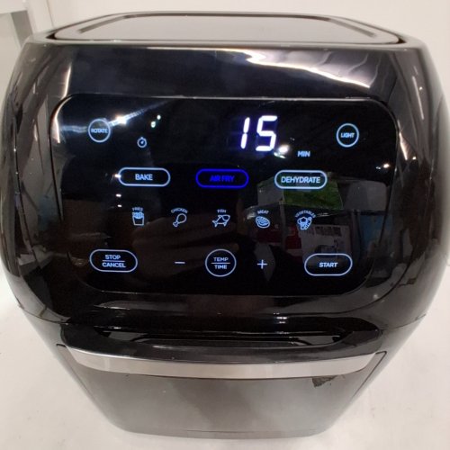 CHEFMAN MULTIFUNCTIONAL COUNTERTOP DIGITAL AIRFRYER+ CONVECTION OVEN - 10QT - 1700W - BLACK (MODEL: RJ38-10-RDO-V2-AM) image 2